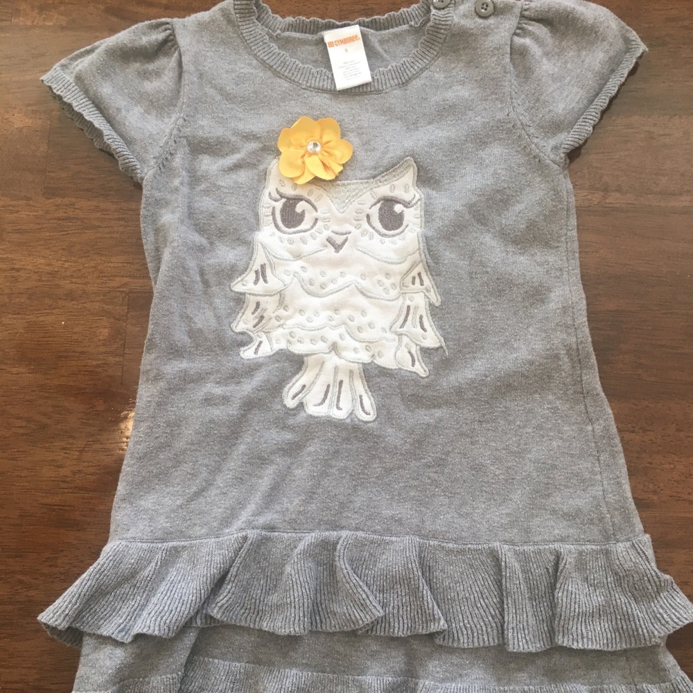 Gymboree owl dress. Size 5